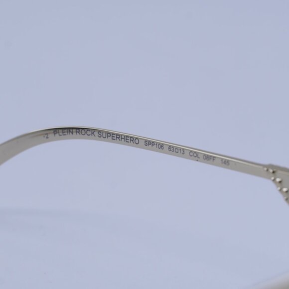 Philipp Plein SPP106M 08FF Sunglasses Gold Aviator Frame, Geen Gradient Lenses - Picture 6 of 10